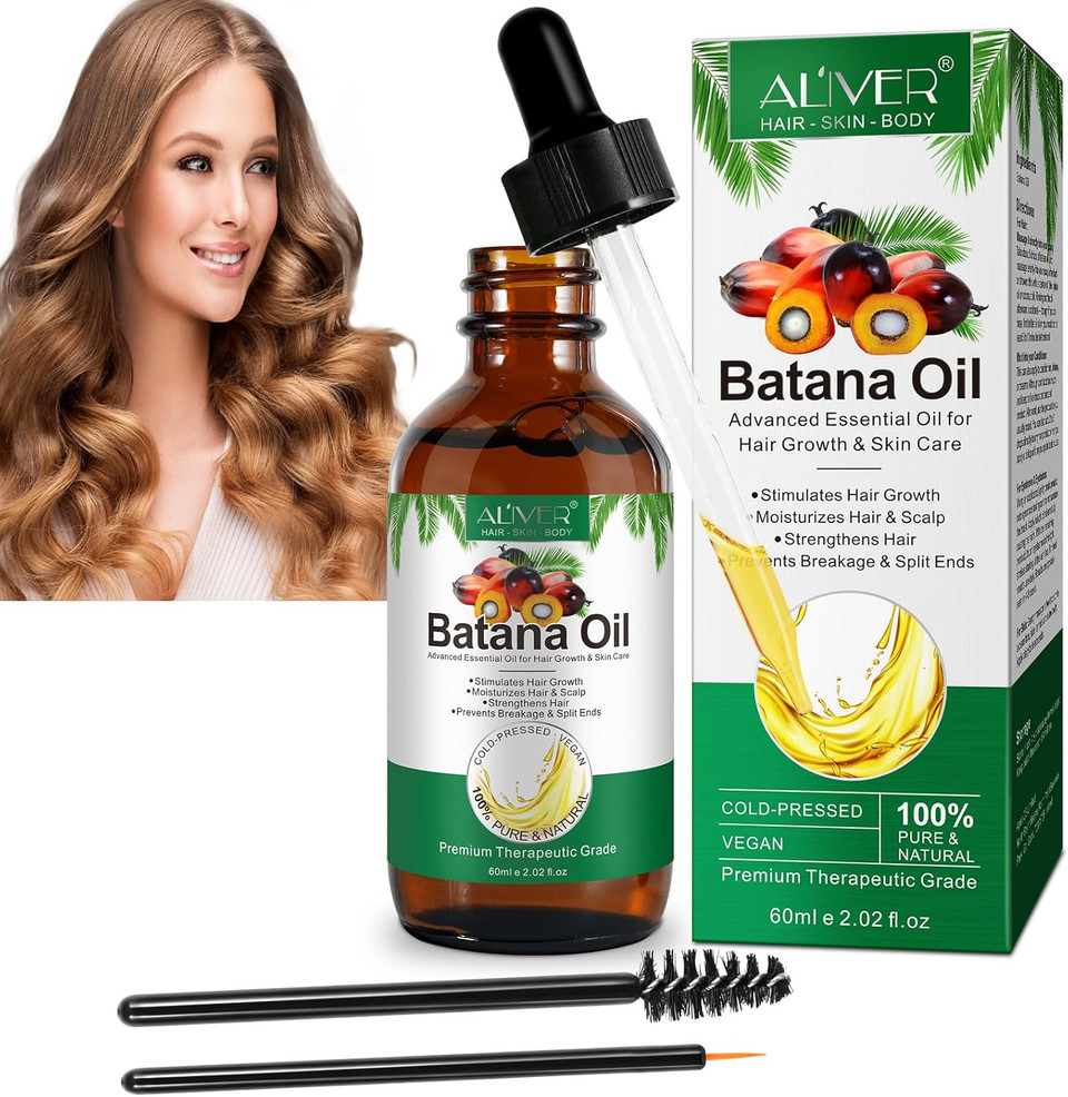 Organic Rosemary Oil for Hair Growth with Scalp Massager, 60ml Natural Organic Rosemary Essentia Oil, Pure Essential Oil for Skin & Hair Care, Hair Loss Treatment for Hair