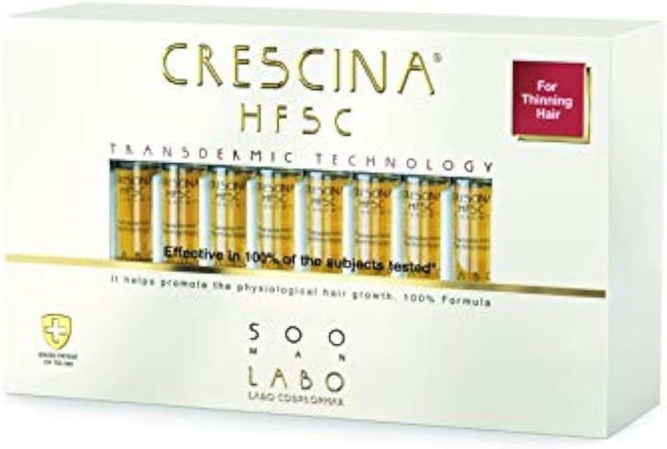Crescina HFSC Transdermic Technology Physiological Hair Growth 500 Women 20 Vials