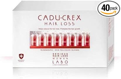 Cadu-Crex Serious Hair Loss Women 40 Ampoules x 3.5ml