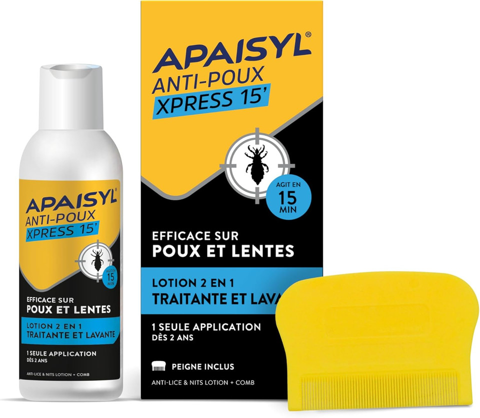 Apaisyl Poux Anti-Lice and Nits 100ml