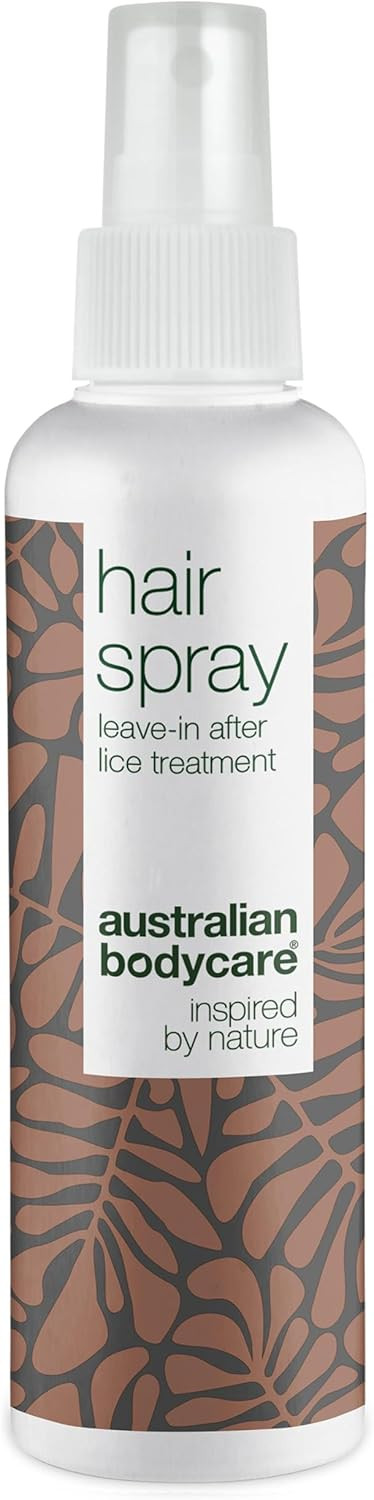Australian Bodycare Hair Spray 150ml - A Spray Following Treatment for lice | Simply Spray Your Hair Every Morning as Part of Your Normal Hair Care Routine