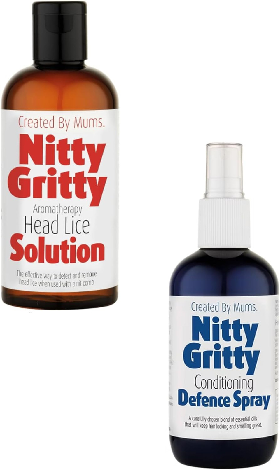 Simpul Nitty Gritty Head Lice Treatment & Defence Bundle  Head Lice Solution 150ml & Defence Spray 250ml  Natural, Non-Toxic Lice Removal & Prevention for Kids & Adults