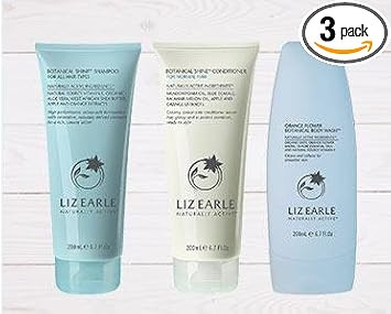 Liz Earle Head To Toe Shampoo, Conditioner & Orange Flower Body Wash Collection