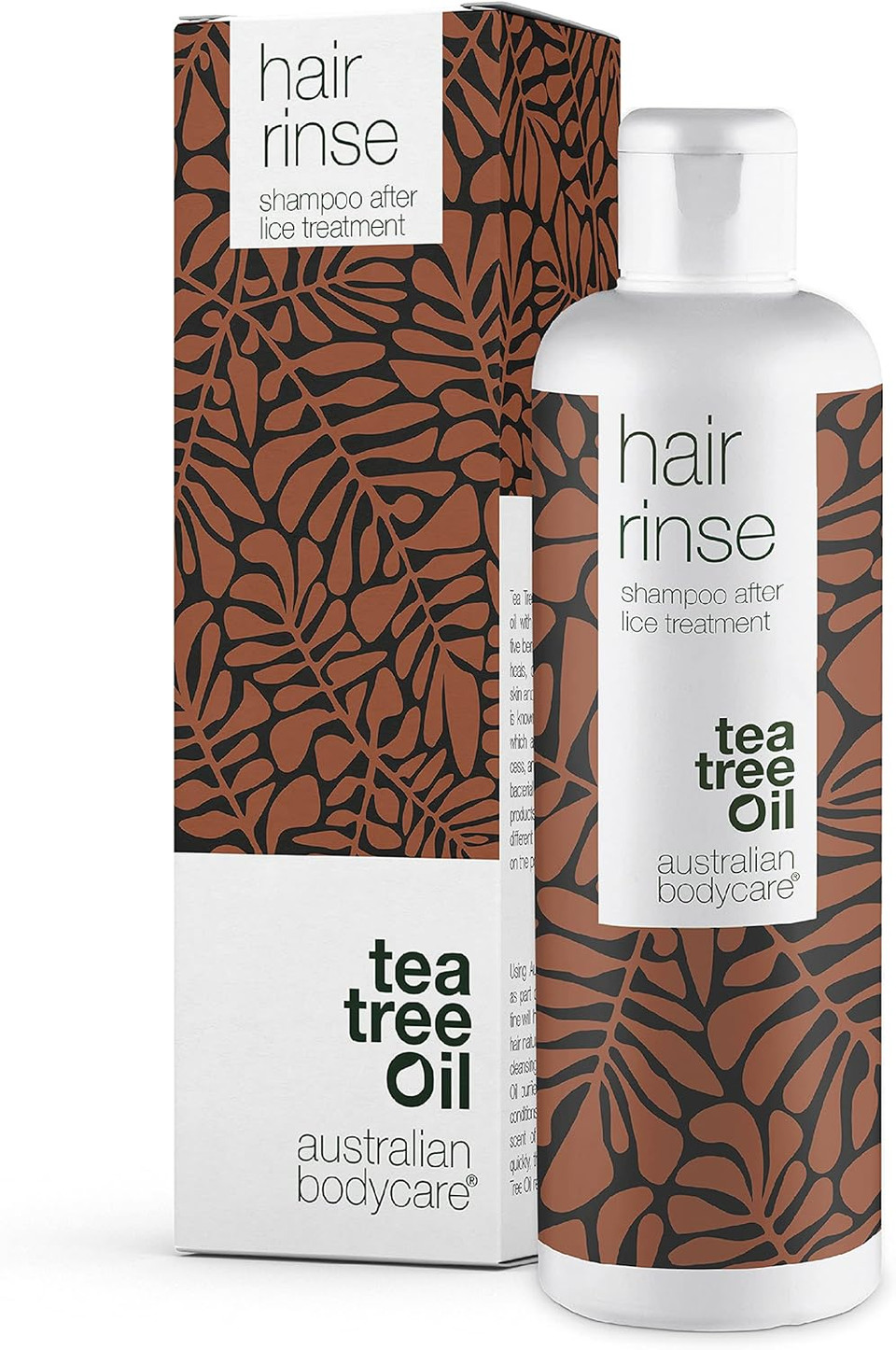 tea tree oil australian bodycare, ABC Australian Bodycare Hair Rinse 250ml - Shampoo After Treatment for lice Tea Tree Oil Treatment Shampoo with 100% Pure Tea Tree Oil