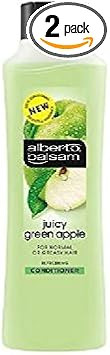 Alberto Balsam Herbal Conditioner - Juicy Green Apple (350ml) - Pack of 2