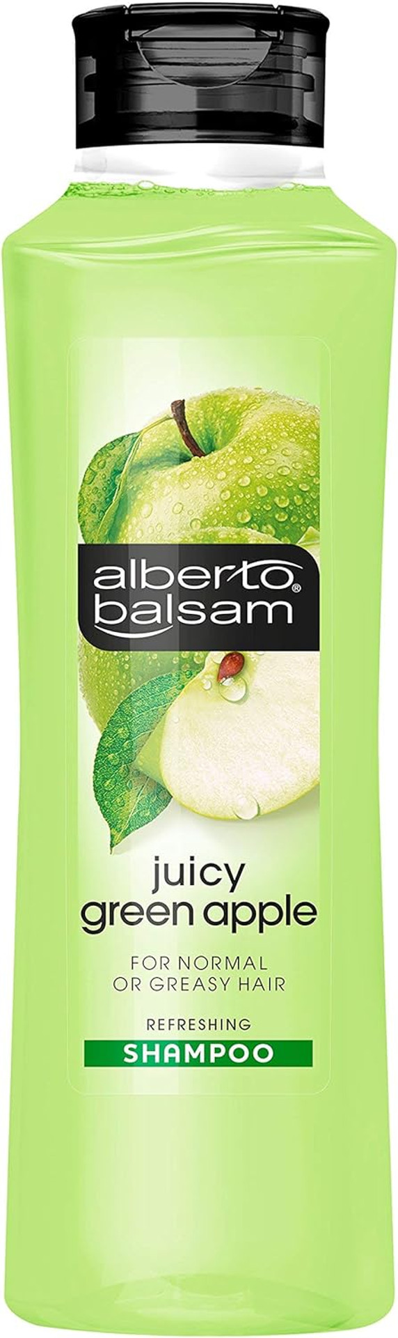 Alberto Balsam Juicy Green Apple fresh and fruity fragrance Refreshing Shampoo gentle cleansing hair care for all the family 350 ml