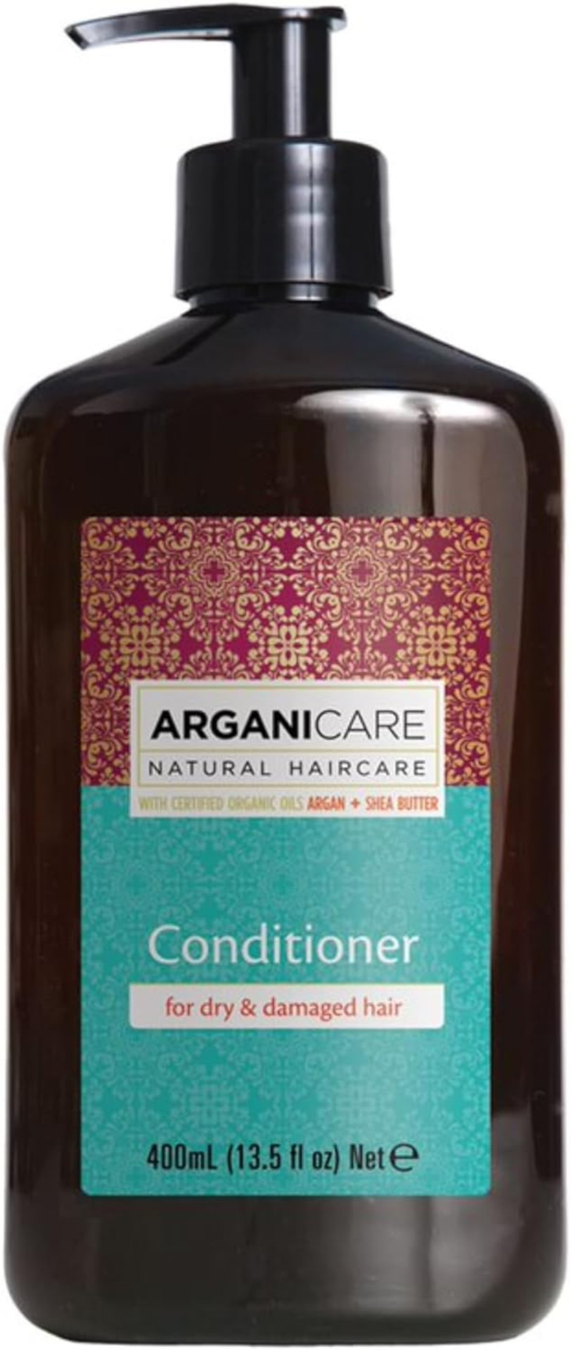Arganicare | Argan range | Nourishing & Moisturizing Conditioner | Repairer | With organic Argan oil | Hair care | Dry and Damaged Hair | Prevents Breakage | 400mL Arganicare | Argan range | Nourishing & Moisturizing Conditioner | Repairer | With organic Argan oil | Hair care | Dry and Damaged Hair | Prevents Breakage | 400mL