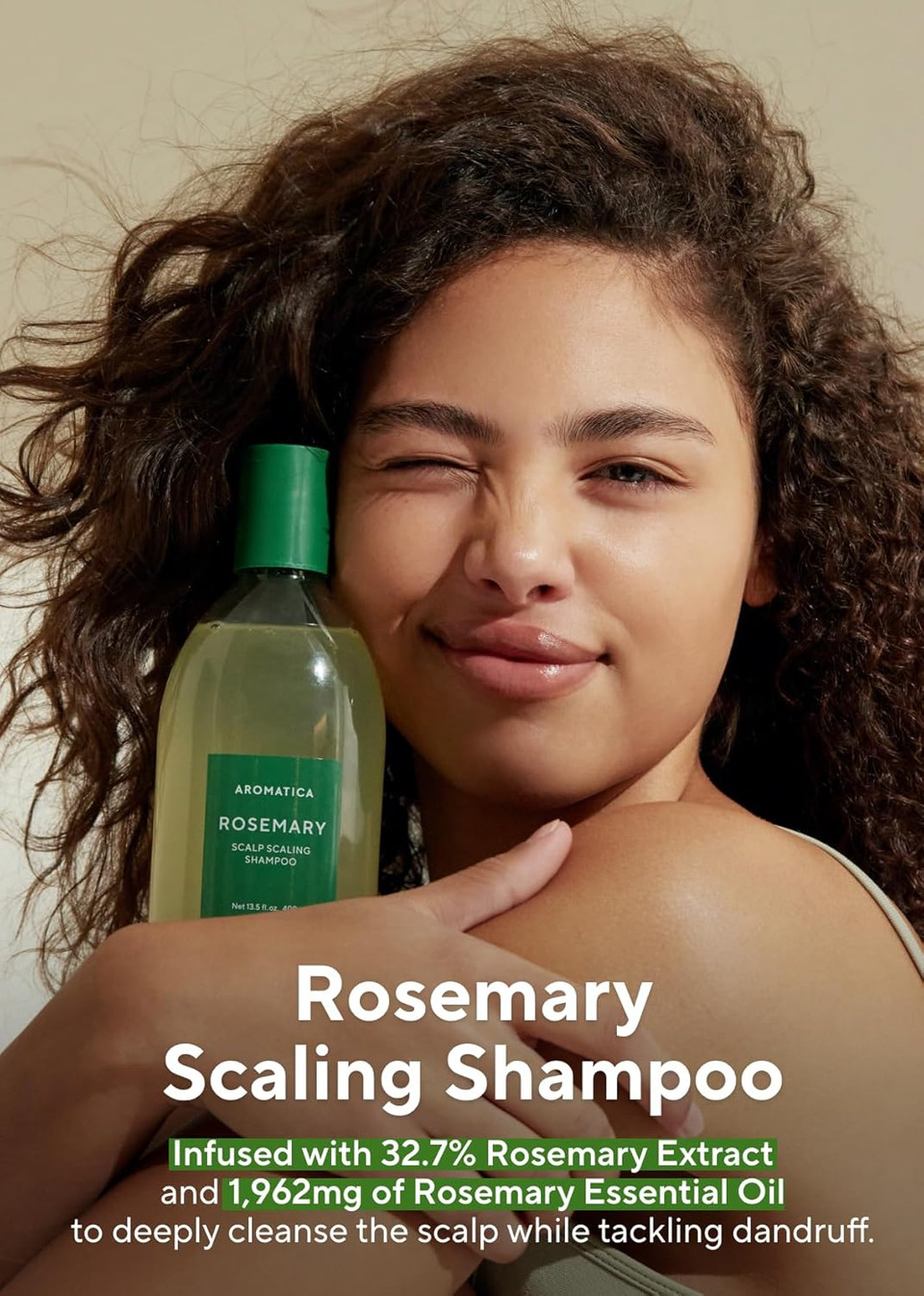 Aromatica Rosemary Scalp Scaling Shampoo And Conditioner Set 13.53 Fl.Oz Each  Vegan Hair Care Gift Set With Rosemary Oil. Sulfate Free Shampoo Conditioner For Hair Growth
