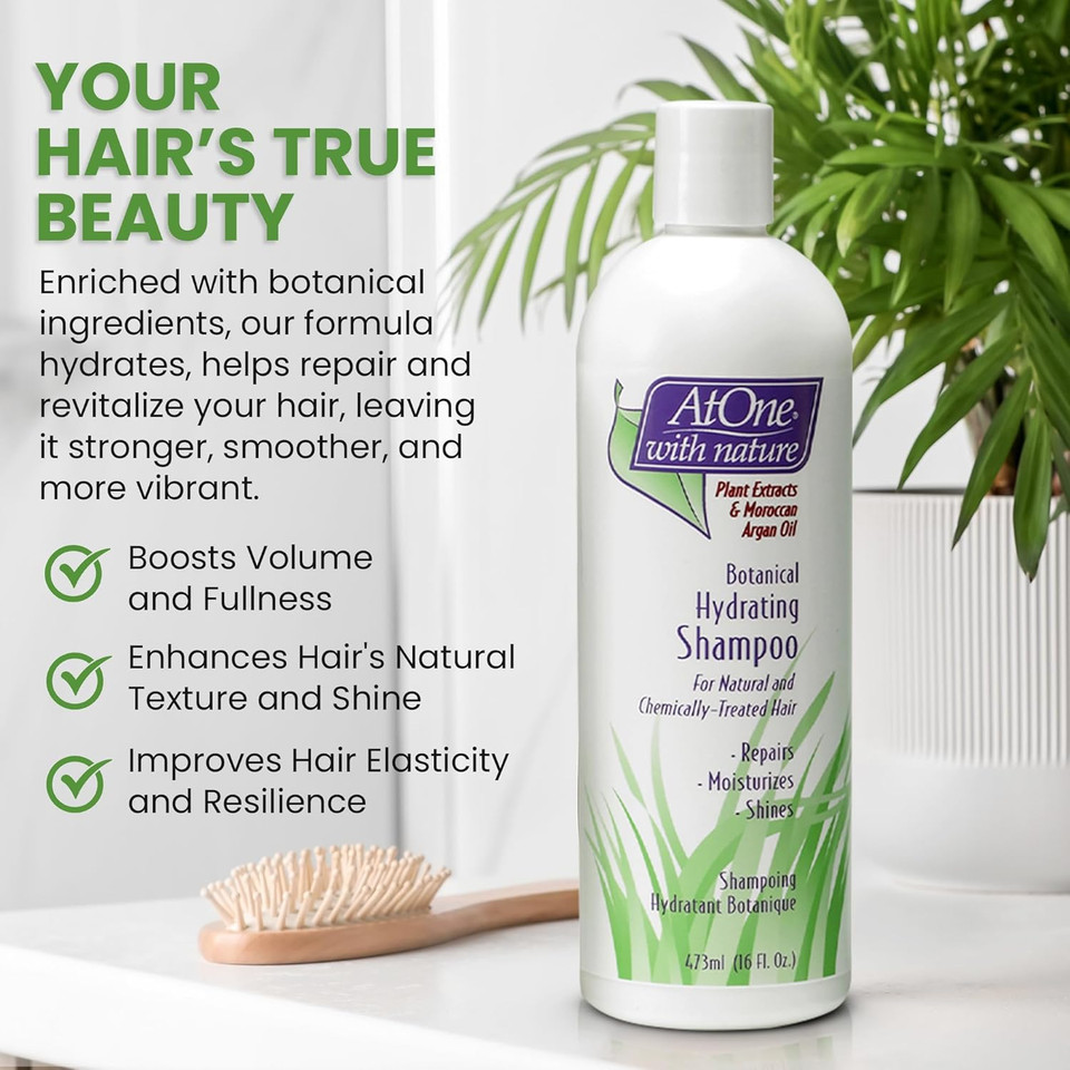 AtOne Botanical Hydrating Shampoo 16oz by AtOne