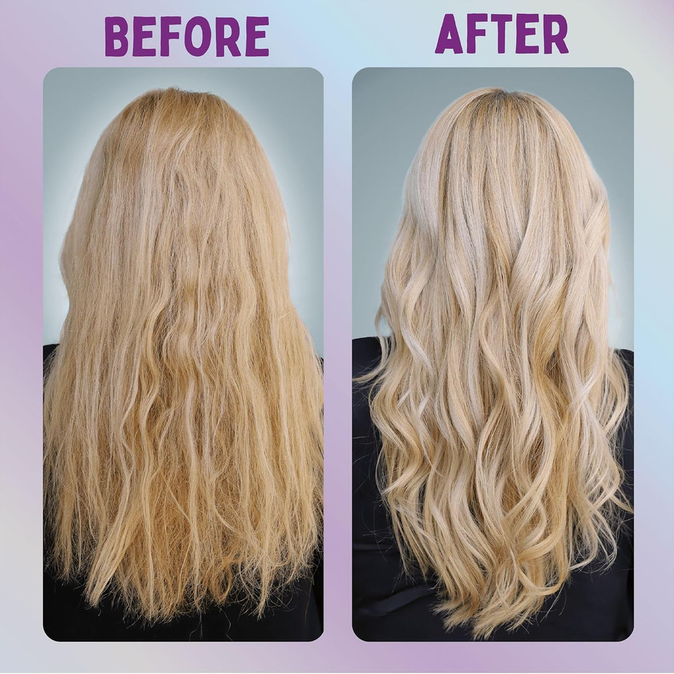 Aussie Blonde Hydration Vegan Purple Shampoo, Conditioner And 3 Minute Miracle Hair Mask Set, Silver Toner, Neutralises Yellow & Brassy Tones for Hydrated Hair