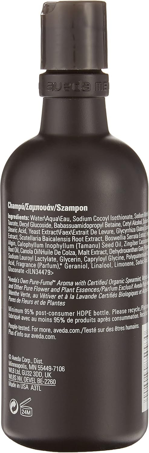 Aveda Men Pure-Formance Shampoo 300ml - man shampoo for daily use