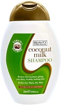 BEAUTY FORMULAS 250ML SHAMPOO COCONUT MILK