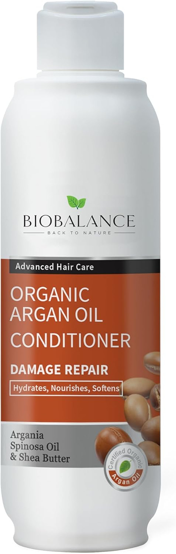 BIOBALANCE Organic Argan Oil Conditioner, 330ml