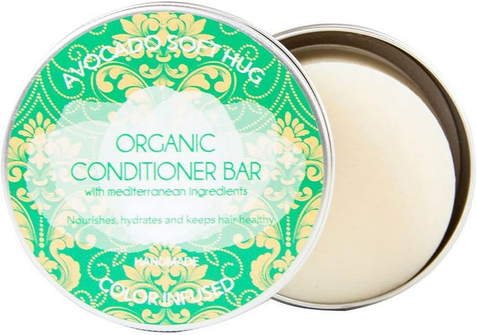 Biocosme Barra de Acondicionador Orgánico Abrazo Suave de aguacate 120 gr