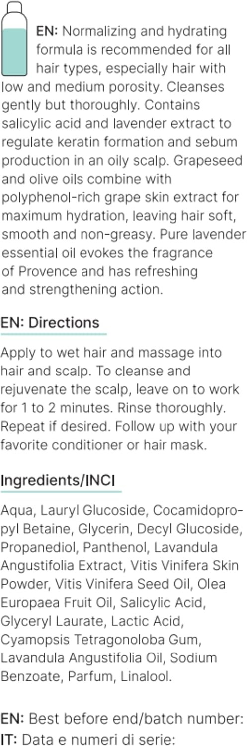 Biolaven Organic Balancing shampoo 300ml