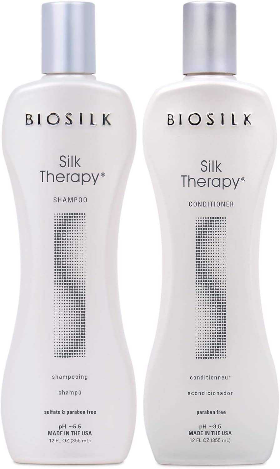 Biosilk Silk Therapy Duo Set Shampoo And Conditioner 12 Oz