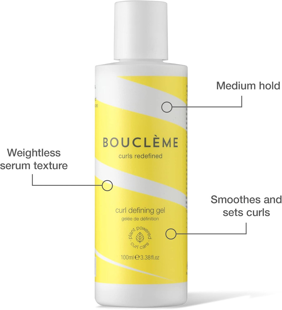Bouclème Travel Kit Curls - Ultimate Haircare Travel Set to Protect and Nourish Curls - Cleanser, Conditioner & Curl Defining Gel - Vegan, Naturally Derived Ingredients, Cruelty Free, 300ml Bouclème Travel Kit Curls - Ultimate Haircare Travel Set to Protect and Nourish Curls - Cleanser, Conditioner & Curl Defining Gel - Vegan, Naturally Derived Ingredients, Cruelty Free, 300ml