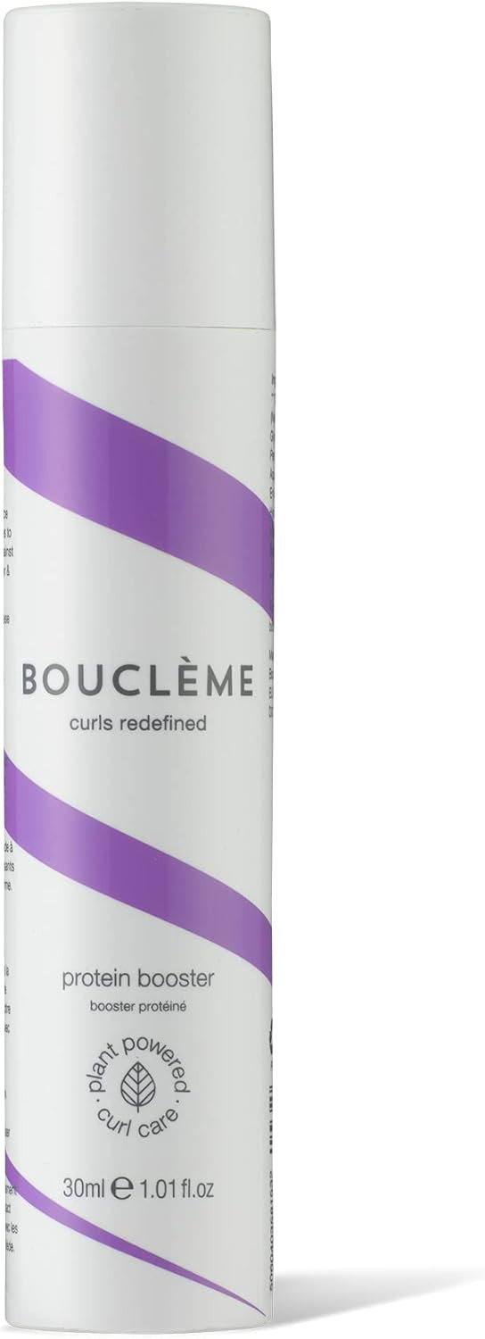 Bouclème - Protein Booster - Add to Haircare Products to Protect and Strengthen Hair - 99% Naturally Derived Ingredients and Vegan - 30ml, clear