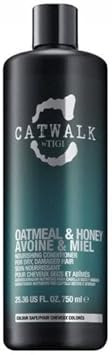 Catwalk by TIGI - Oatmeal & Honey Nourish Shampoo and Conditioner Set - Restoring Professional Haircare - Great For Dry and Damaged Hair - 2x750ml