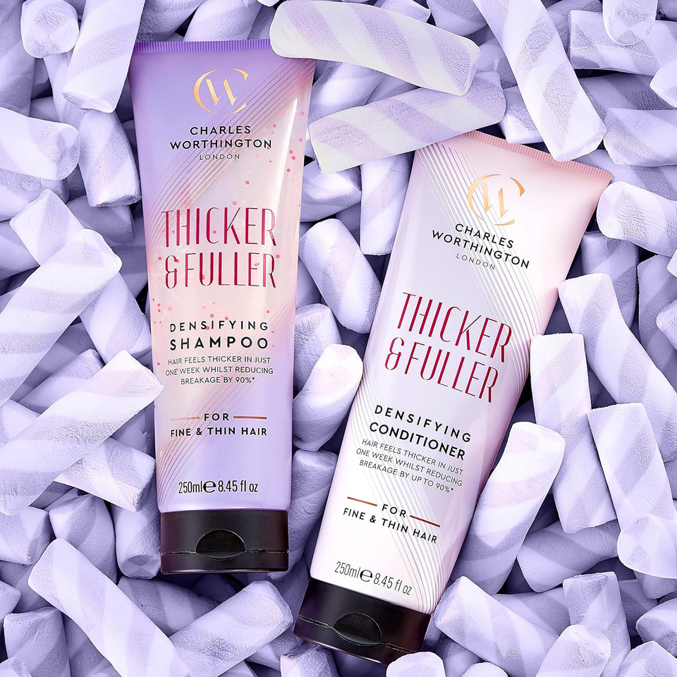 Charles Worthington Thicker and Fuller Shampoo With Conditioner