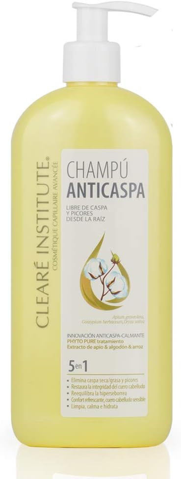 Cleare Institute Dandruff Shampoo Natural Ingredients. 400 ml