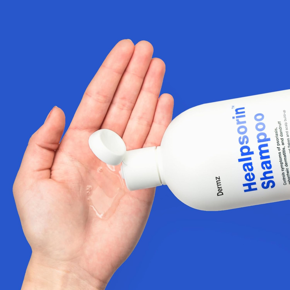 Healpsorin Shampoo & Conditioner Set  Gentle Care for Itchy, Dry, Flaky Scalp  Moisturising & Nourishing Hair Formula  Suitable for All Hair Types  No Steroids or Artificial Fragrance