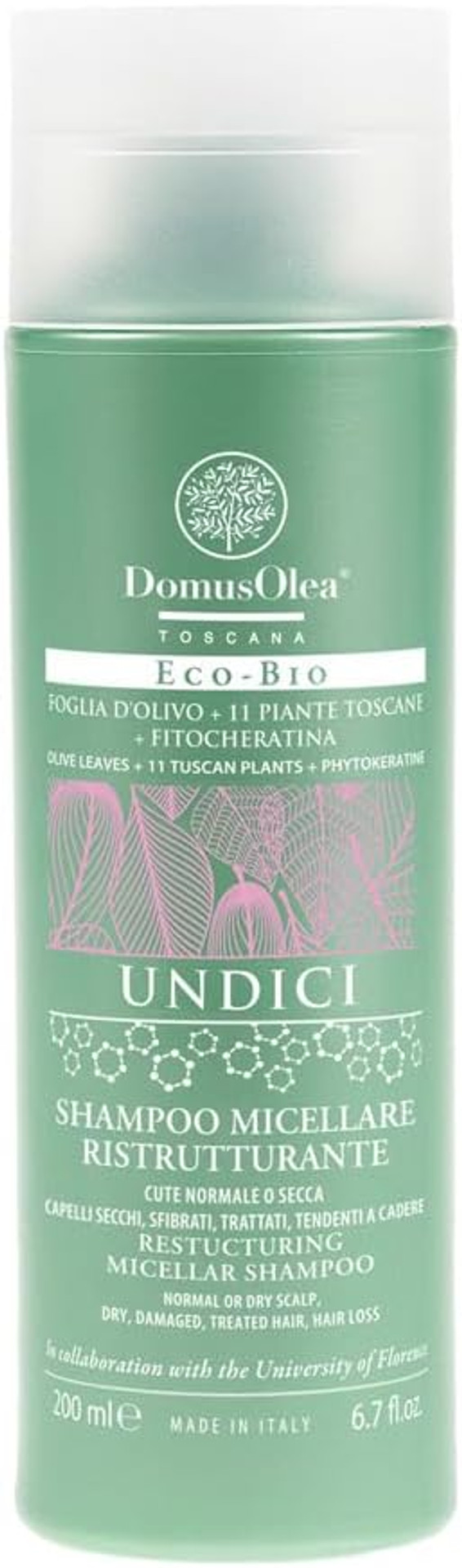 DOMUS OLEA TOSCANA Anti-ETA Micellar Shampoo 200 ml Ecobio 053 DOMUS OLEA TOSCANA Anti-ETA Micellar Shampoo 200 ml Ecobio 053