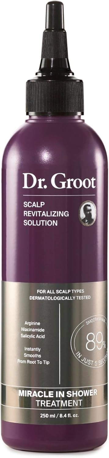 Dr. Groot Miracle in Shower Treatment for Hair Loss, Korean Hair Care, 5 Seconds to Smooth Hair, Rosemary Oil for Healthier-Looking Hair, Hair Rinse, Moisturizing Treatment,Scalp Revitalizing Solution