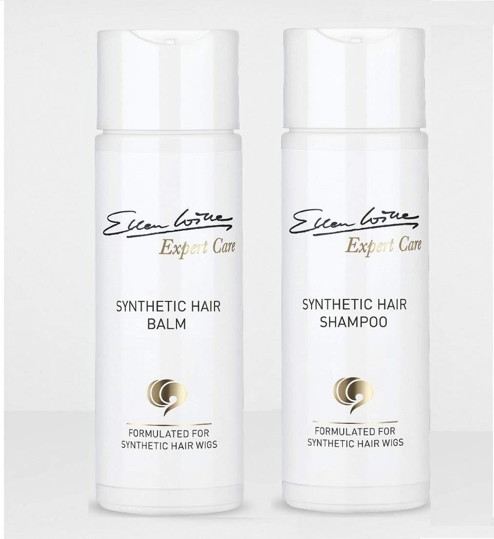 ELLEN WILLE Shampoo and balm care set for hair systems and wigs made of artificial hair
