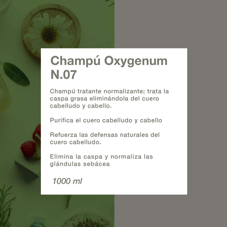 Eva Professional Hair Care Capilo Oxygenum Shampoo N.07 1000 ml