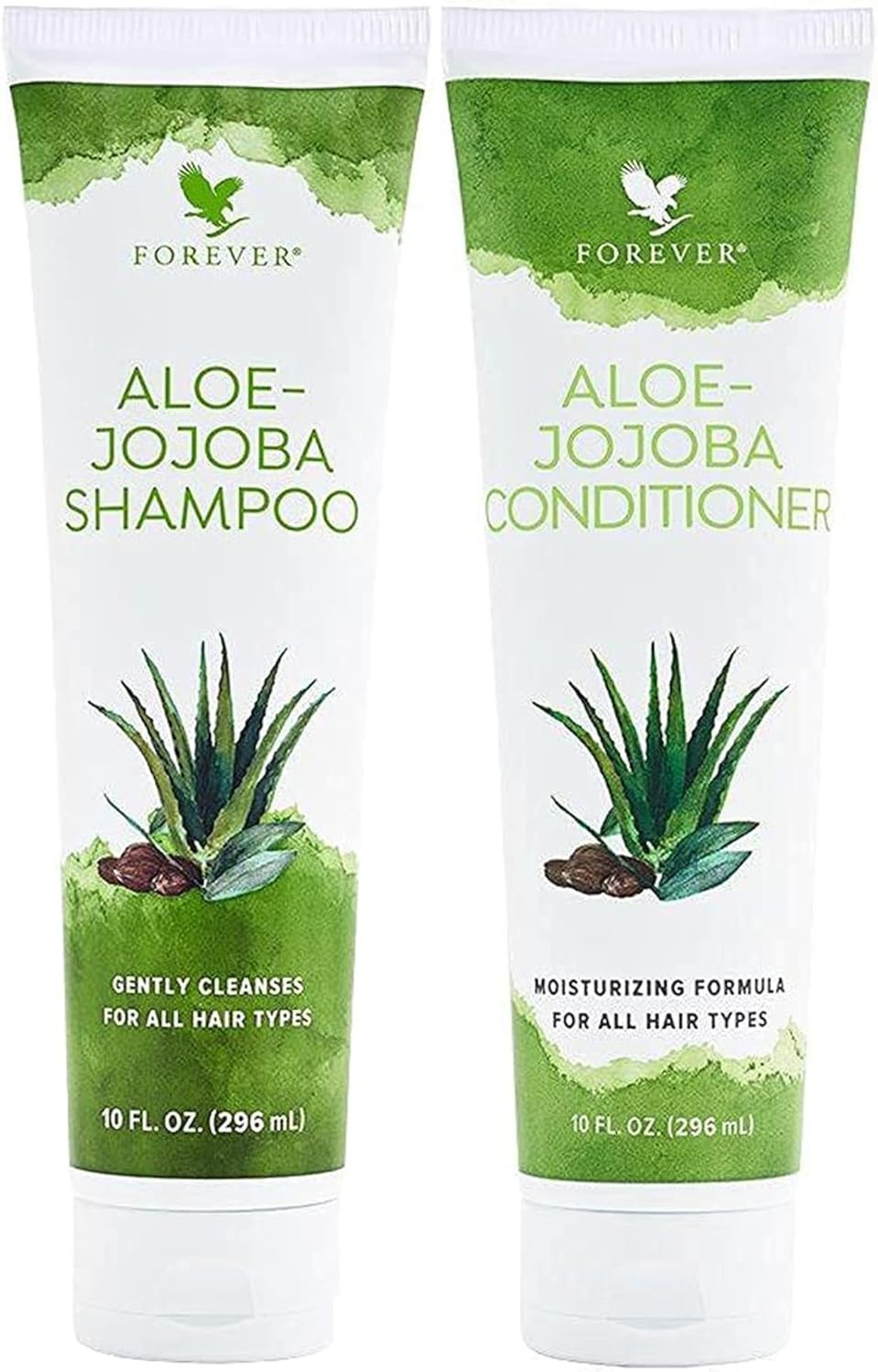 Forever Living Aloe-Jojoba Shampoo and Conditioning Rinse Twin Pack