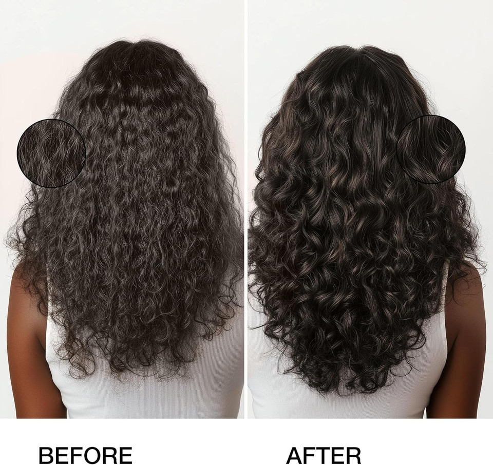 GK HAIR Global Keratin Moisturizing Shampoo and Conditioner Duo Hydrating Formula for Normal to Dry Hair Colour Protection Infused with Keratin Healthier Sulfate Paraben Free Suitable Men Women 300ml