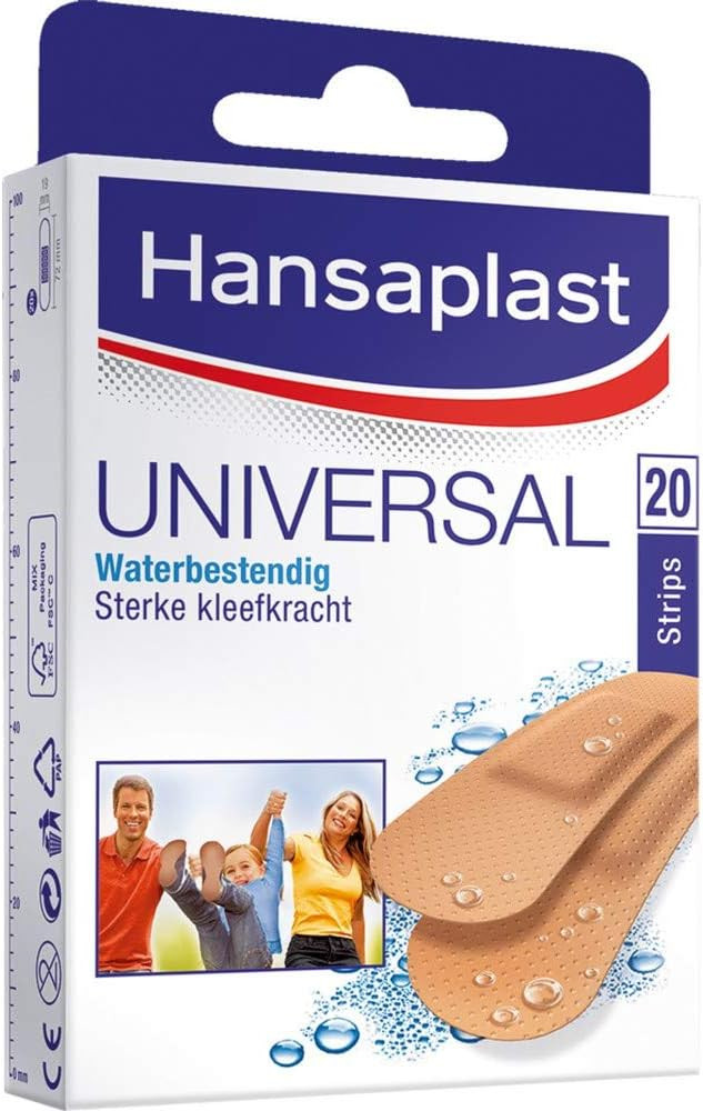 Hansaplast Universal 20 Strips 190 x 720 cm 20pc(s)