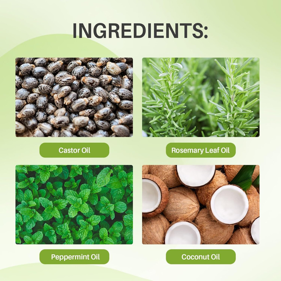 Hocossy Rosemary Hair Moisturizer Enhance Hairs and Roots, Hair Mask for Dry Damaged Hairs and Growth, Hairs Cream 50g