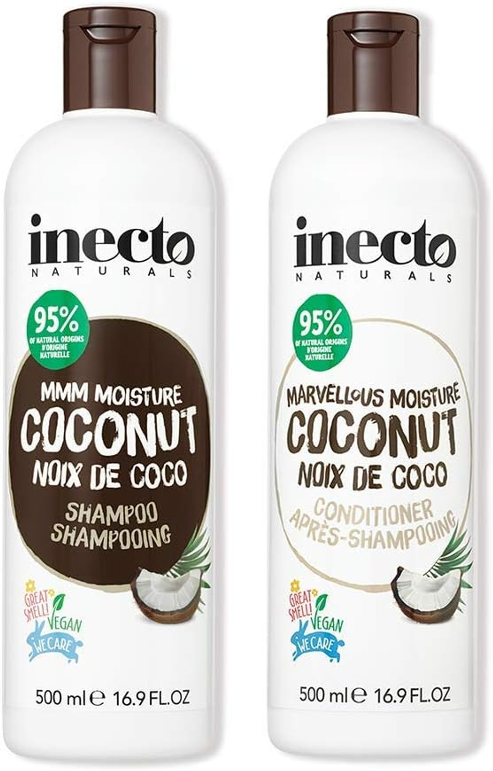 Inecto Pure Coconut Shampoo + Conditioner