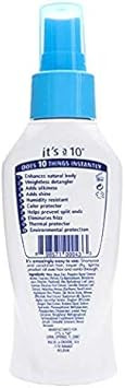 Its a 10 Haircare - Miracle Leave-in Lite Conditioner, Ultra-Light Formula, Detangler Adds Shine, Natural Ingredients, 120ml