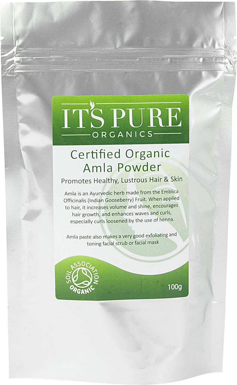 Soil Association Certified Organic Amla Powder 100g