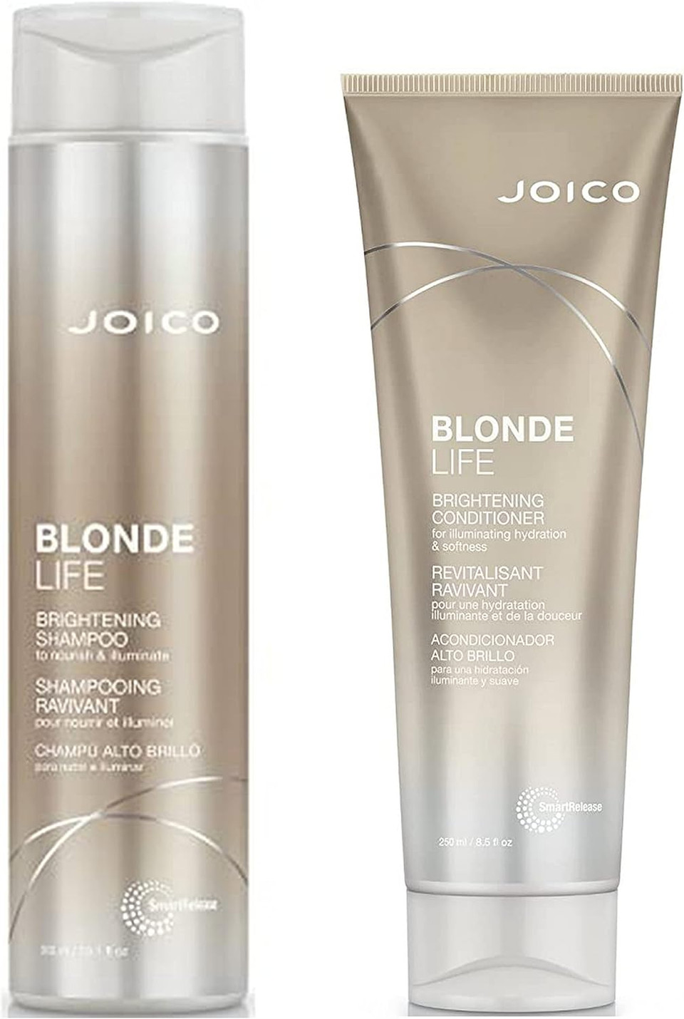 Joico Blonde Life Brightening Gift Set - Shampoo 300 ml + Conditioner 250 ml