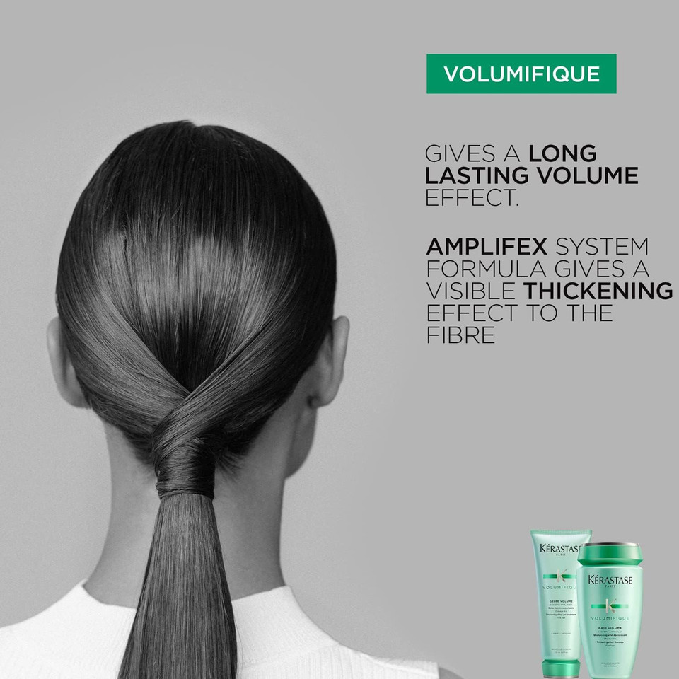 Kérastase Volumifique, Volumising & Thickening Shampoo, For Fine Hair, With Amplifex System, Bain Volume, 250ml