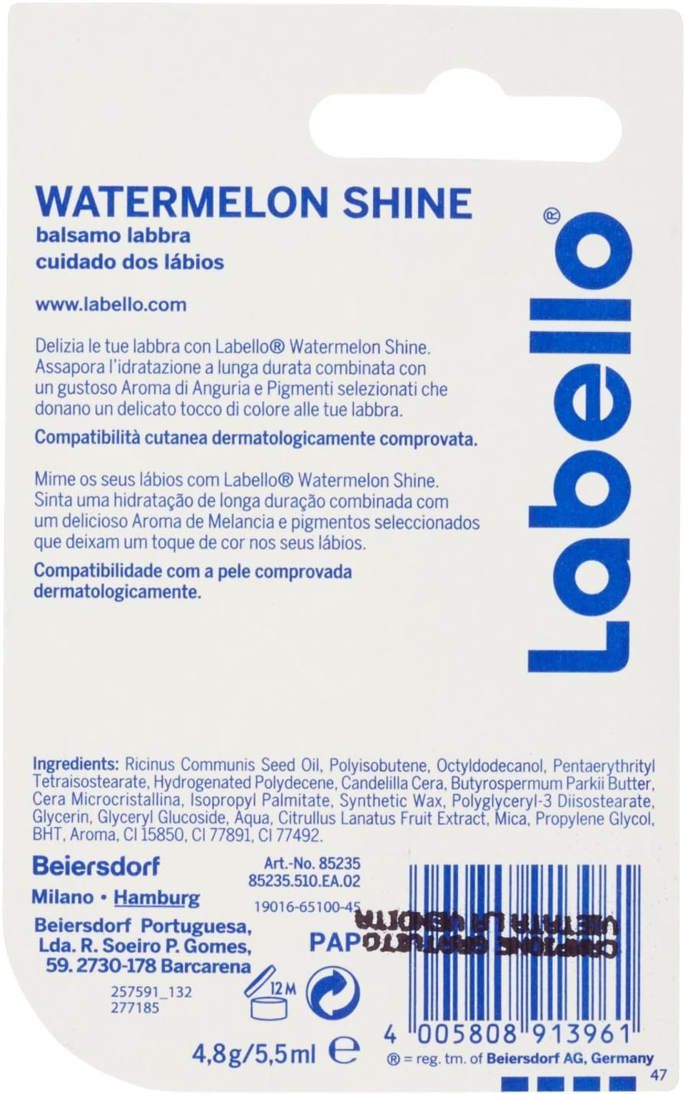 Watermelon Fruity Shine Lip Conditioner