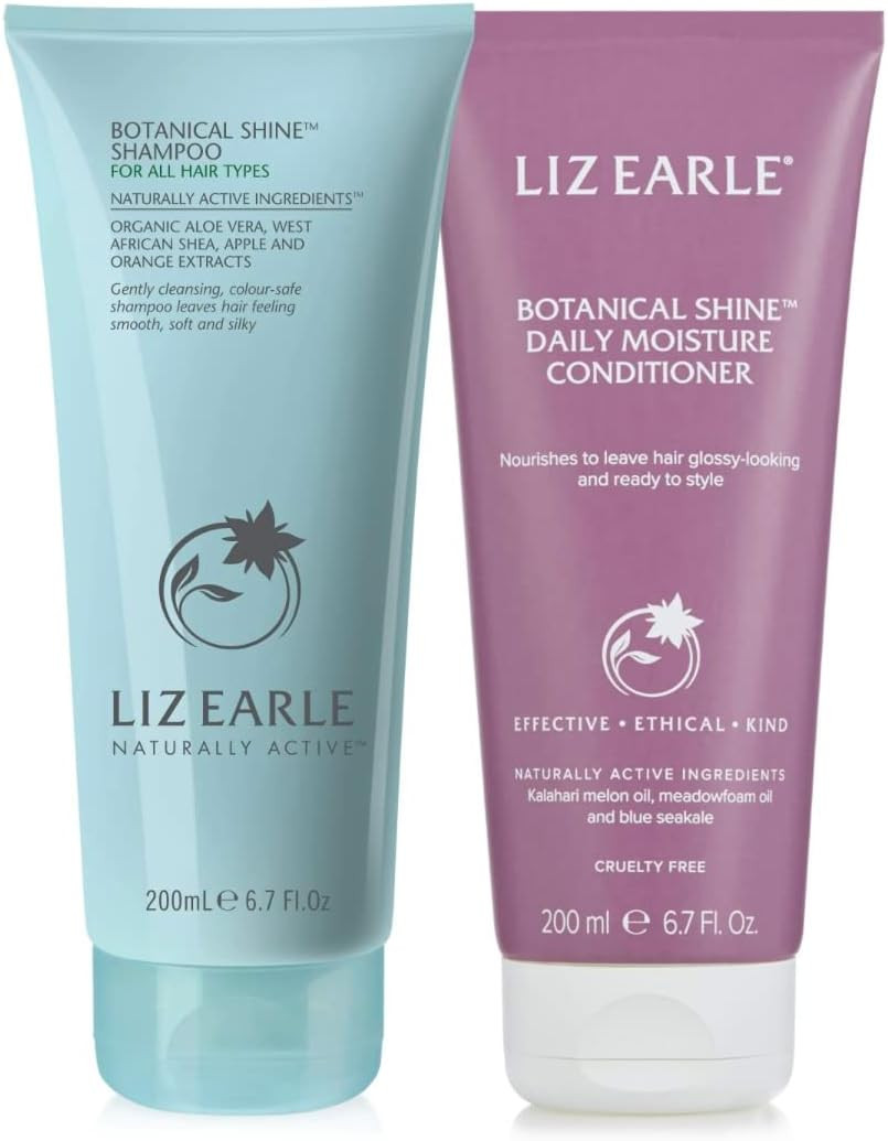 Liz Earle Botanical Shine Shampoo and Conditioner Duo