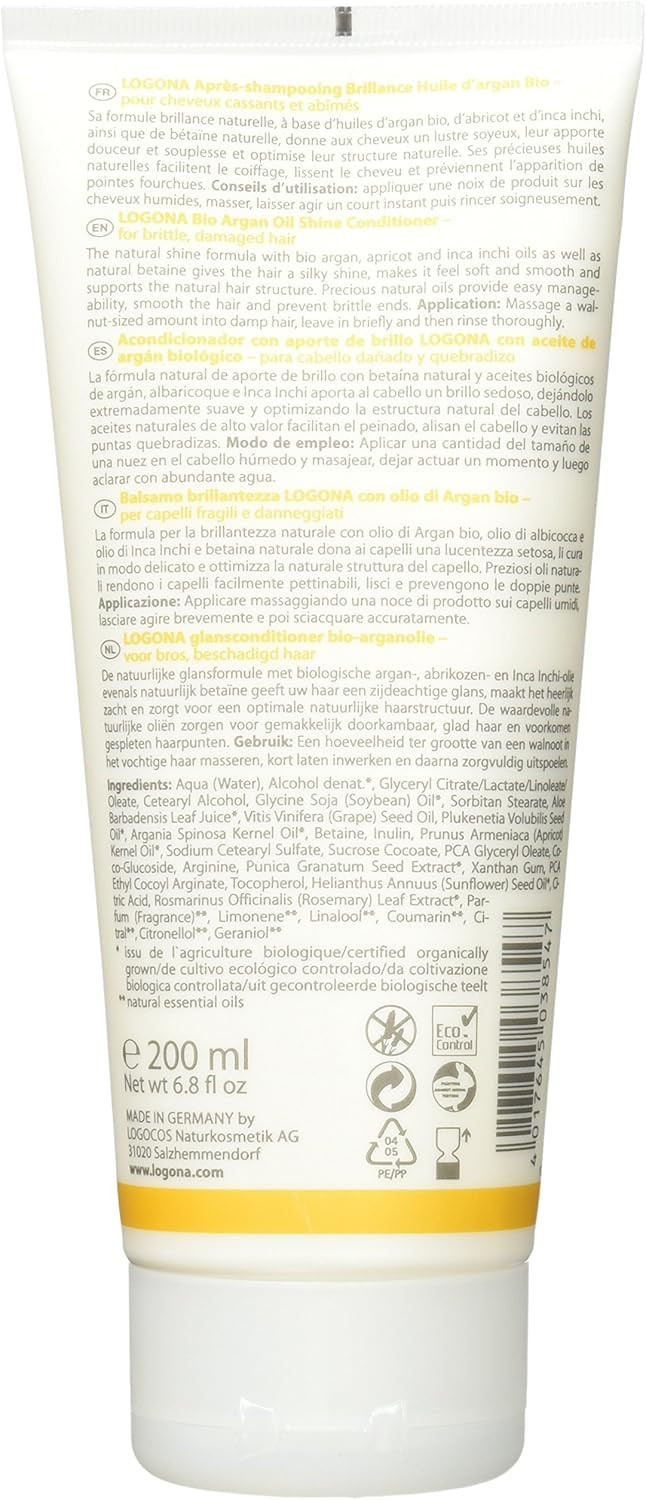 Logona Bio Argan Oil Shine Conditioner