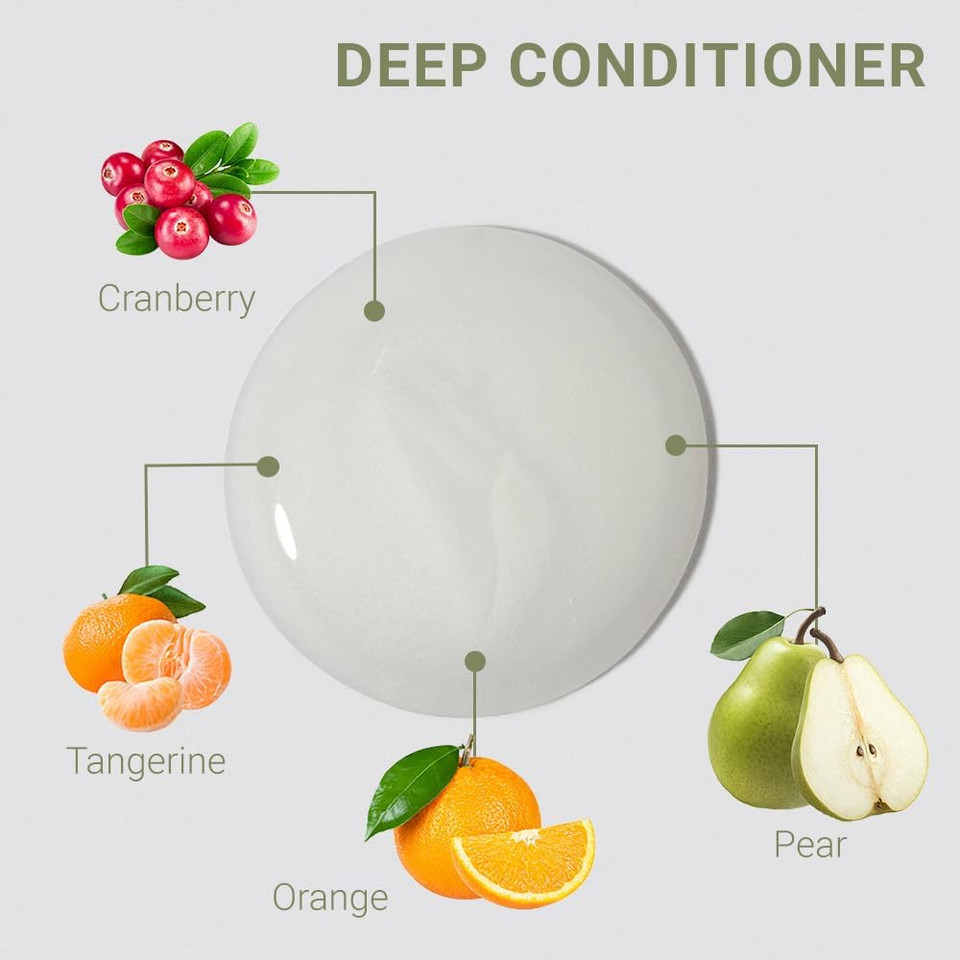 Loma Hair Care Deep Conditioner, Orange/Tangerine/Cranberry Pear, 33.8 fl. oz
