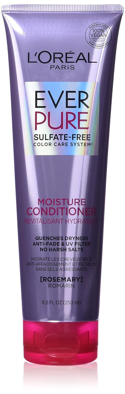 L'Oreal Paris EverPure Sulfate-Free Color Care System Moisture Conditioner, 8.5 Fluid Ounce