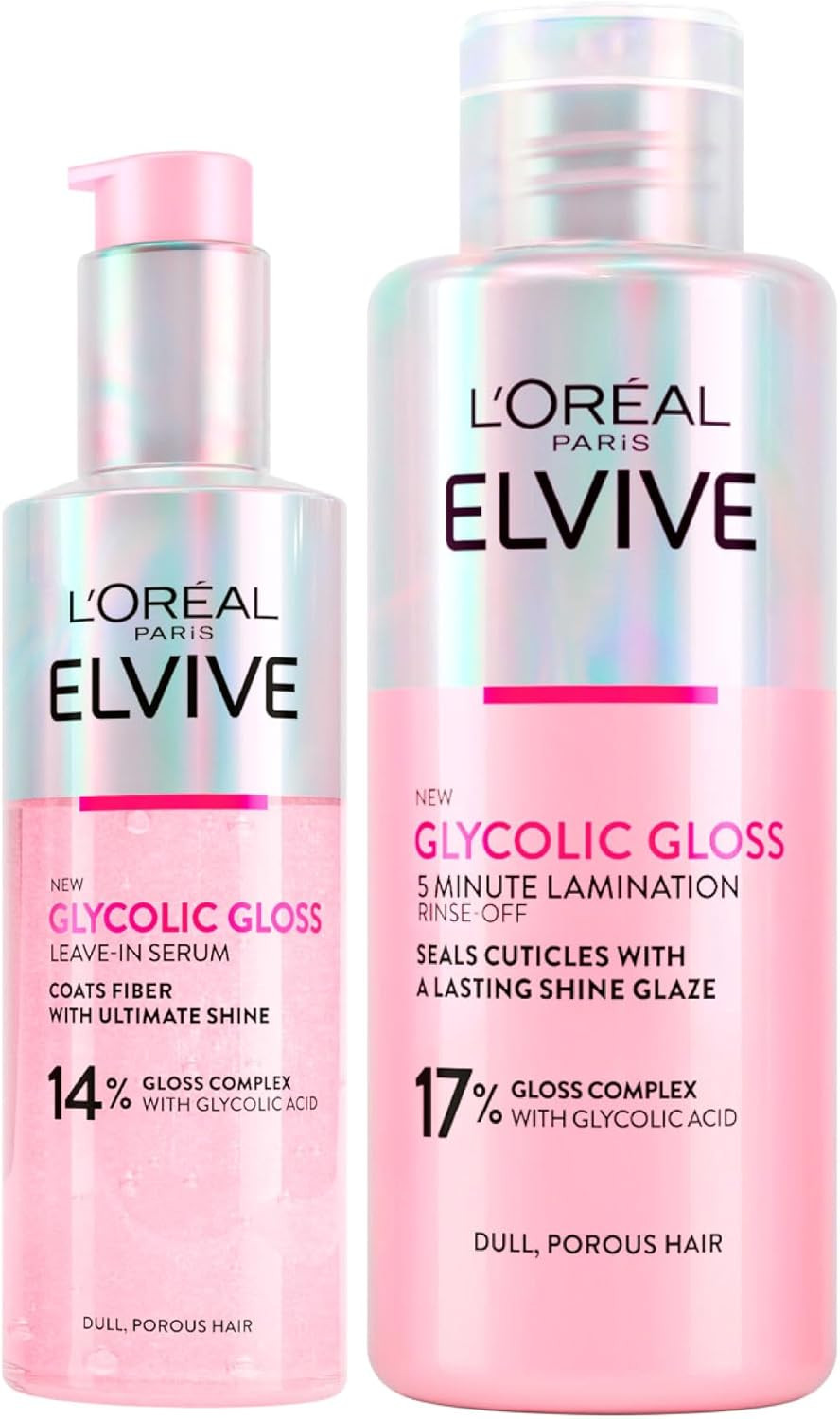 L'Oréal Paris Elseve Elvive Bond Repair Damaged Hair Conditioner 150ml + No-Rinse Serum Reduces Double Strands 150ml + Pre-Shampoo Treatment with Citric Acid 200ml + Sulphate-Free Shampoo 200ml