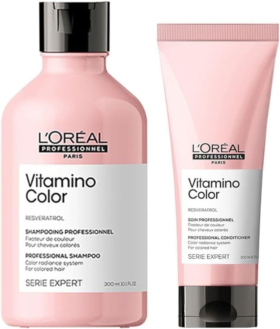 L'Oreal Professionnel Serie Expert DUO Vitamino Color Shampoo 300ml and Conditioner 200ml L'Oreal Professionnel Serie Expert DUO Vitamino Color Shampoo 300ml and Conditioner 200ml