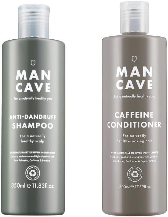 ManCave Haircare Set - Anti Dandruff Shampoo and Conditioner