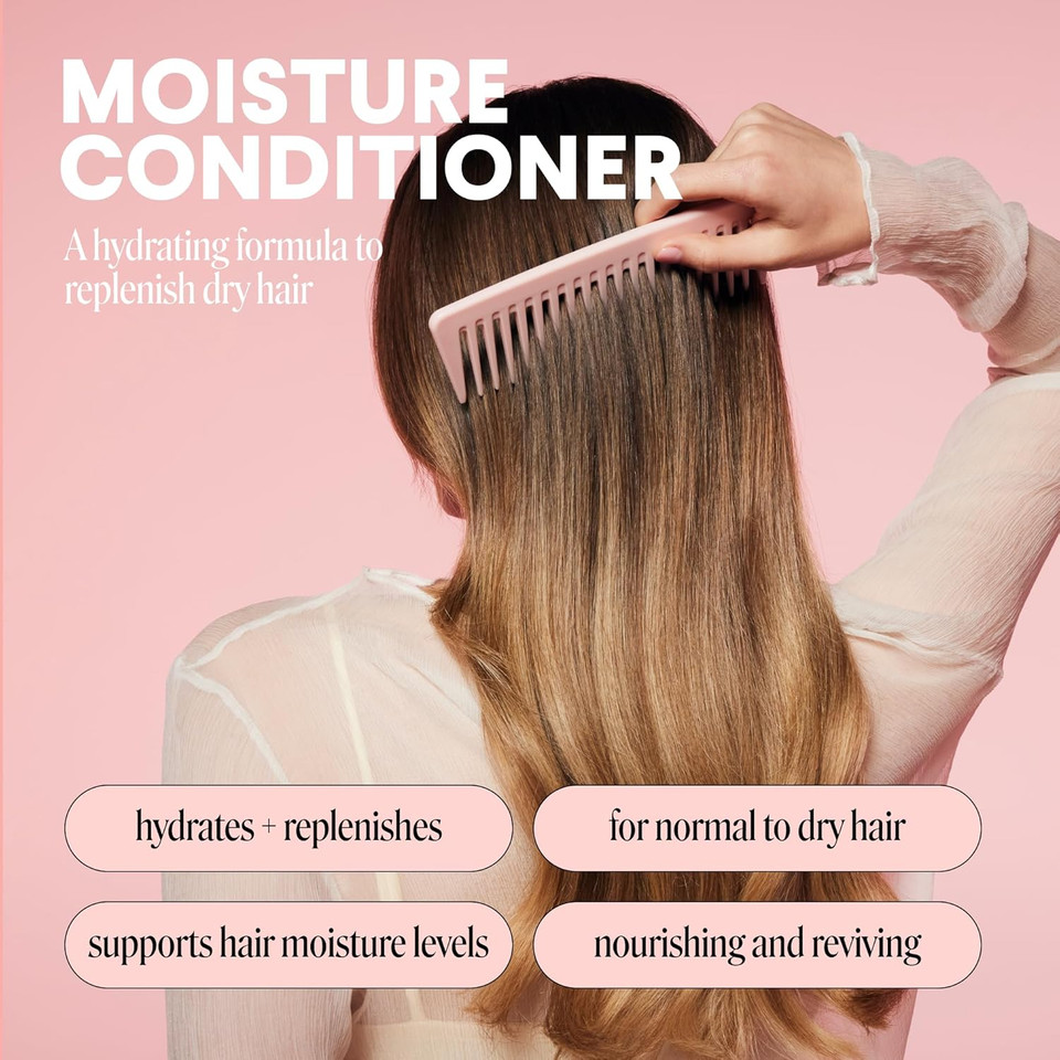 MONDAY HAIRCARE Haircare Moisture Shampoo 800ml | Cruelty-Free, SLS & Paraben Free | Dermatologically Tested | For Dry, Coarse and Coily hair, With Coconut Oil to Hydrate MONDAY HAIRCARE Haircare Moisture Shampoo 800ml | Cruelty-Free, SLS & Paraben Free | Dermatologically Tested | For Dry, Coarse and Coily hair, With Coconut Oil to Hydrate
