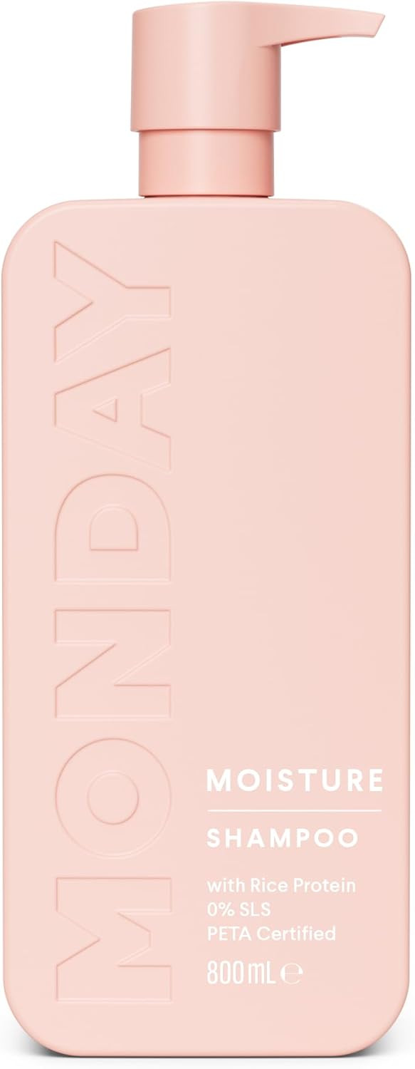 MONDAY HAIRCARE Moisture Conditioner 800ml | Cruelty-Free, SLS & Paraben Free | Dermatologically Tested | For Dry, Coarse and Coily hair, With Coconut Oil to Hydrate Hair