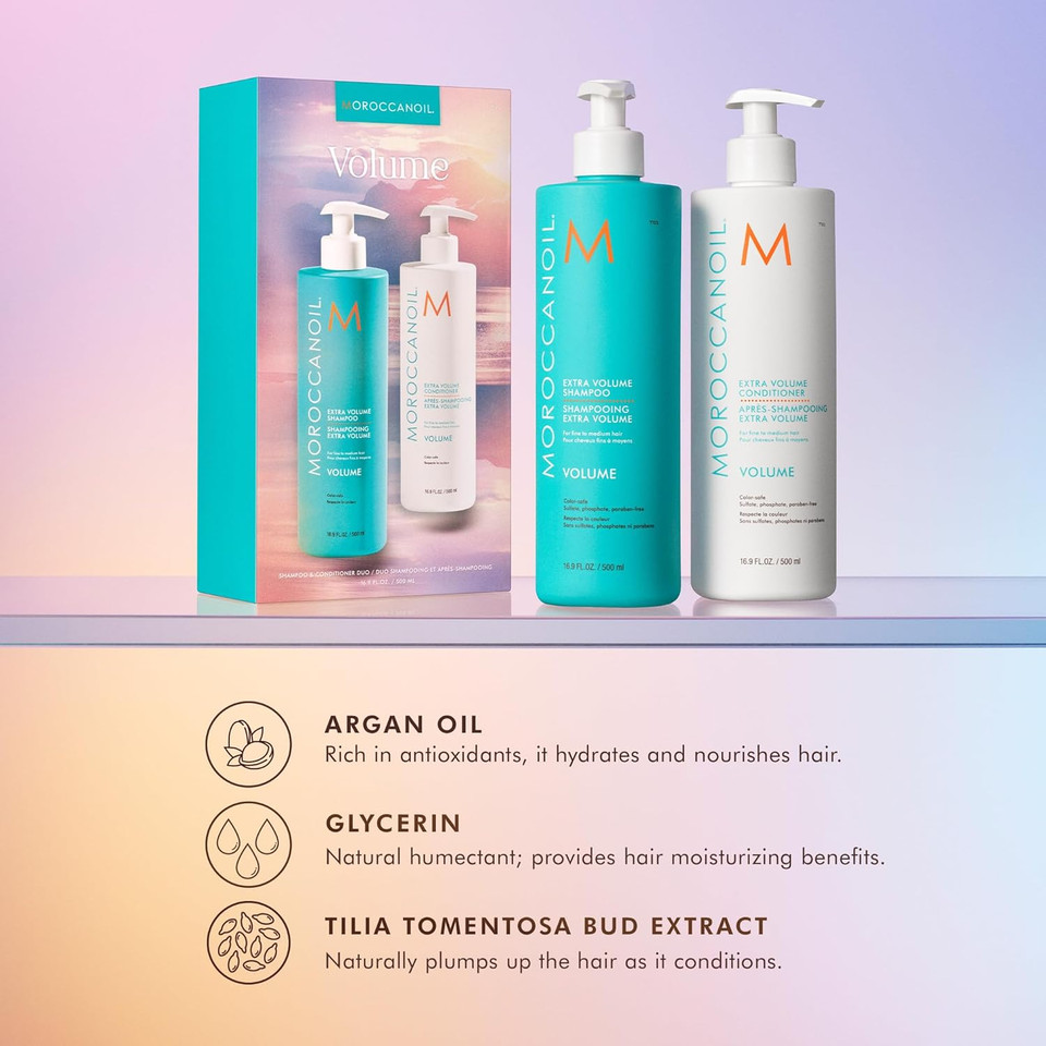Moroccanoil Shampoo & Conditioner Half-Liter Set